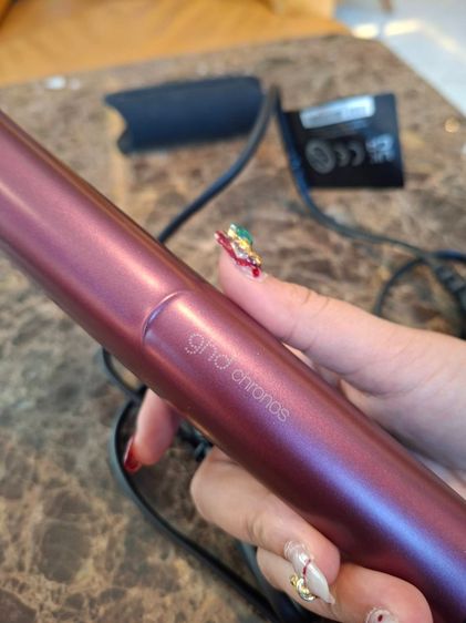 New GHD Chronos Hair Straightener in cherry chic รูปที่ 9