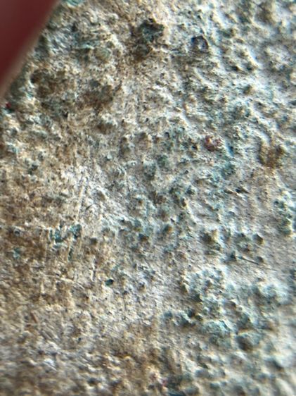 พระนางพญา พิมพ์เข่าโค้งเนื้อสีเขียว รูปที่ 14