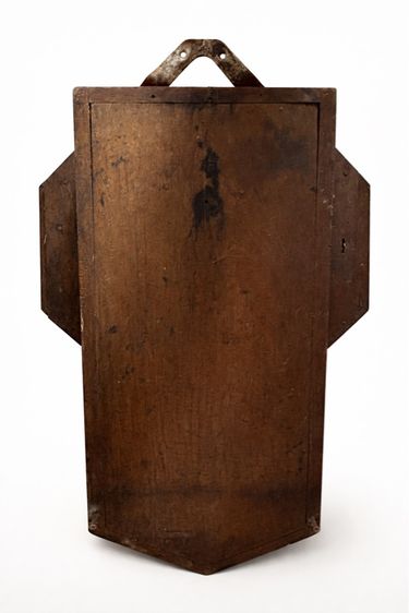 Ansonia นาฬิกาแขวนโบราณ USA อายุ 100 ปี งานไม้แท้ สวยคลาสสิก รูปที่ 2