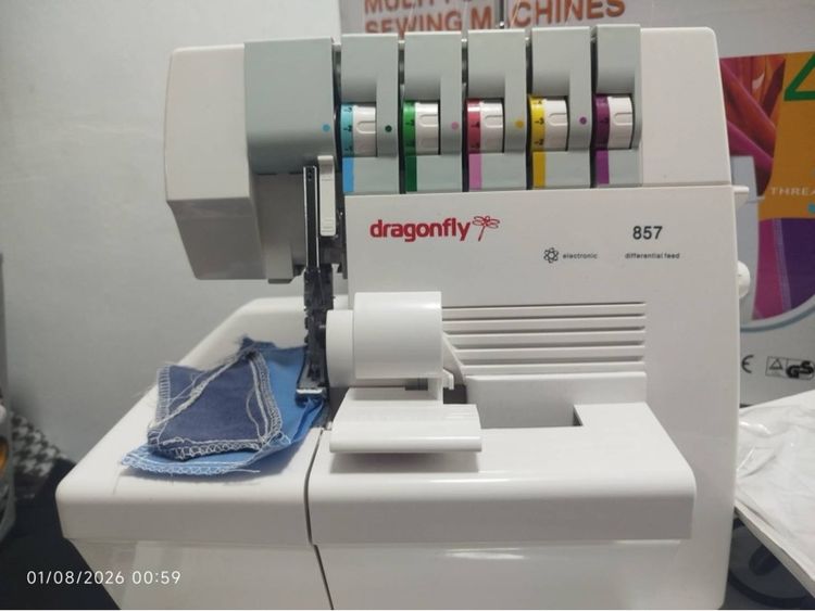 Dragonfly Five-thread MultifunctionOverlock Sewing Machine รูปที่ 2