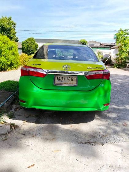 Toyota Altis 2014 1.6 CNG Sedan เบนซิน LPG เกียร์อัตโนมัติ เขียว รูปที่ 3