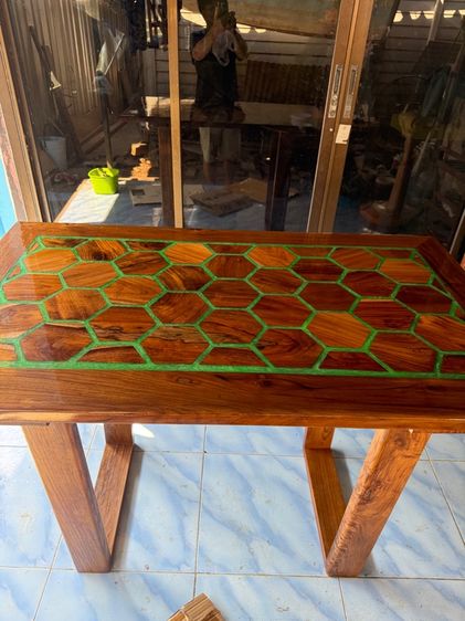 โต๊ะไม้สัก รูปที่ 2