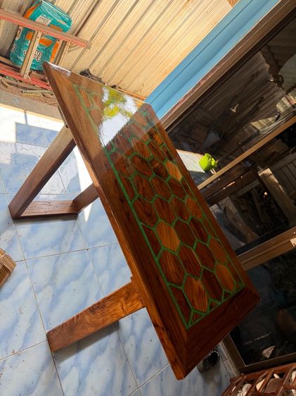 โต๊ะไม้สัก รูปที่ 4