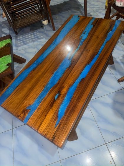 โต๊ะไม้สัก รูปที่ 5