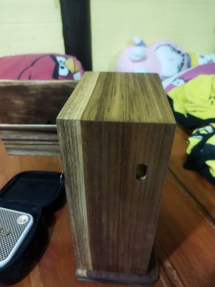 ตู้ใส่ลำโพงมาแชลไม้สัก รูปที่ 7
