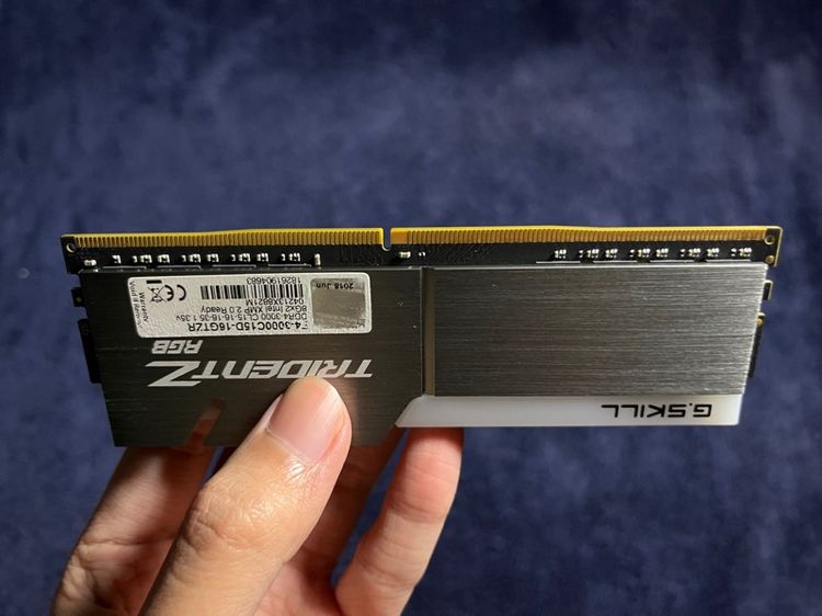 RAM (แรม) G.SKILL Trident Z RGB 16GB (8GB×2) DDR4-3000MHz มือสอง สภาพดี รูปที่ 5