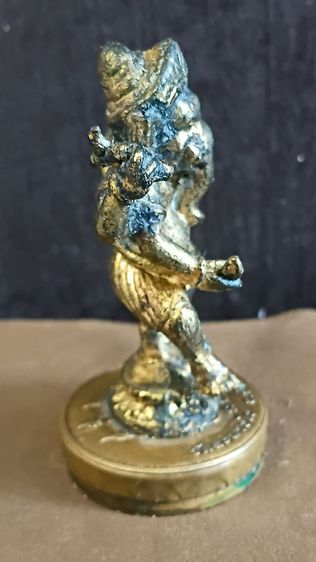 องค์พระพิฆเนศ รูปหล่อทองเหลือง ตามภาพ รูปที่ 4