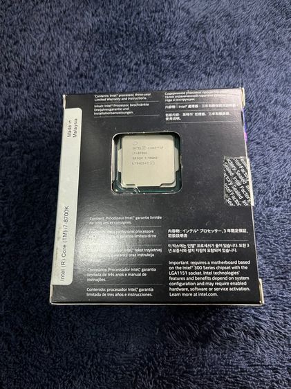 CPU (ซีพียู) Intel Core i7-8700K มือสอง สภาพดี รูปที่ 6