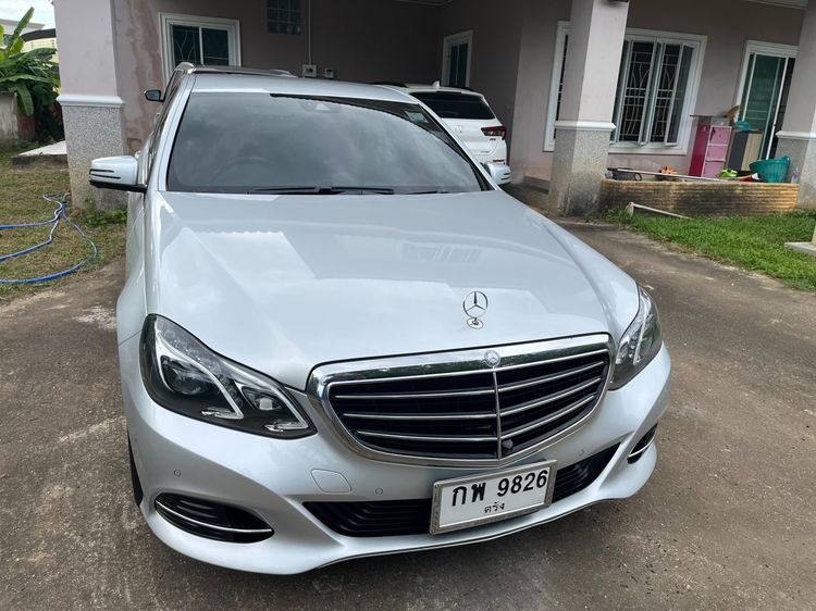 รถ Mercedes-Benz E-Class E300 2.2 BlueTEC Hybrid Exclusive สี บรอนซ์เงิน