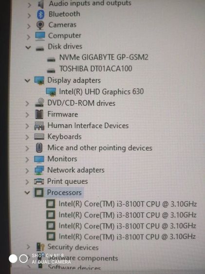 All in One HP CPUIntel® CoreTM i3-8100T Processor 6M Cache up to 3.10 GHz Ram4GB DDR4 จอ22" ฿4,900 รูปที่ 2