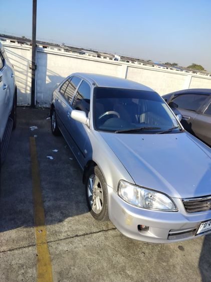 Honda City 2001 1.5 EXi Sedan เบนซิน ไม่ติดแก๊ส เกียร์ธรรมดา บรอนซ์เงิน รูปที่ 2