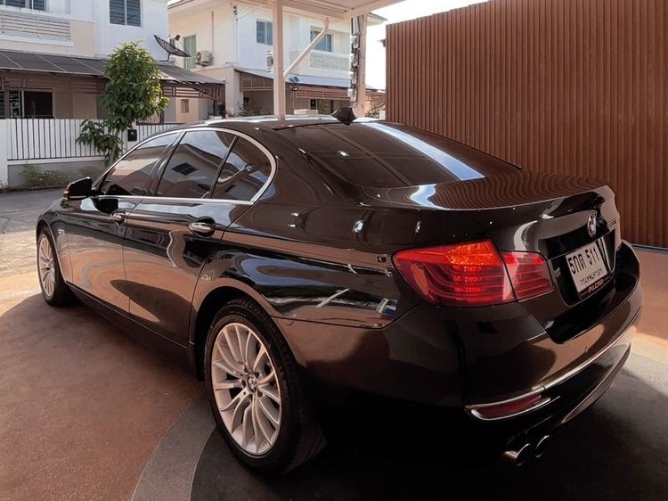 BMW Series 5 2016 528i Sedan เบนซิน ไม่ติดแก๊ส เกียร์อัตโนมัติ ดำ รูปที่ 4
