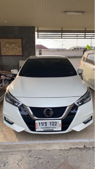 Nissan Almera 2020 1.0 VL Sedan เบนซิน เกียร์อัตโนมัติ ขาว รูปที่ 2