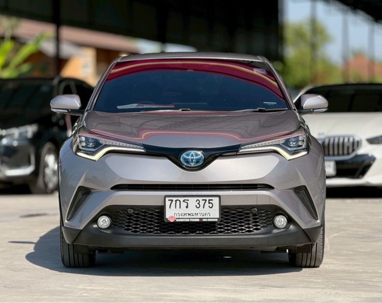Toyota C-HR 2018 1.8 HV Hi Utility-car ไฮบริด ไม่ติดแก๊ส เกียร์อัตโนมัติ เทา รูปที่ 2