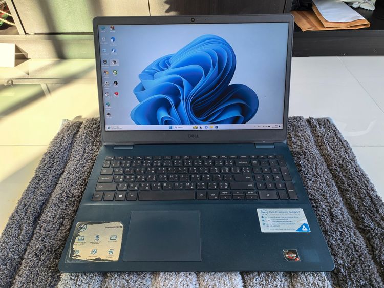 วินโดว์ 4 กิกะไบต์ HDMI ไม่ใช่ Dell Inspiron 15 3515 CPU AMD Ryzen 3 3250 2.6 Ghz RAM 4 GB SSD 256 GB จอ 15.6 นิ้ว FHD AMD Radeon