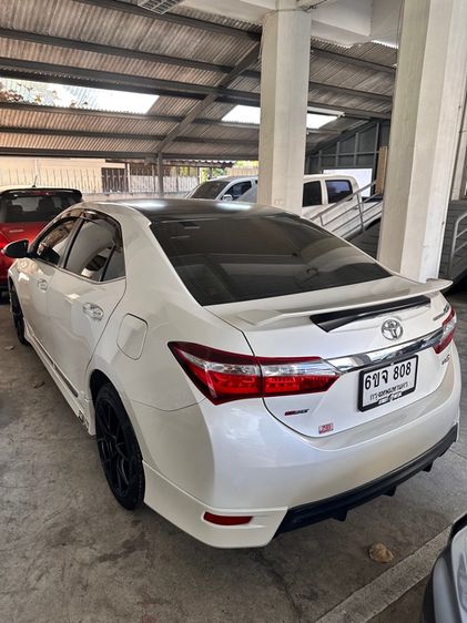 Toyota Altis 2015 1.8 S Sedan เบนซิน ไม่ติดแก๊ส เกียร์อัตโนมัติ ขาว รูปที่ 4