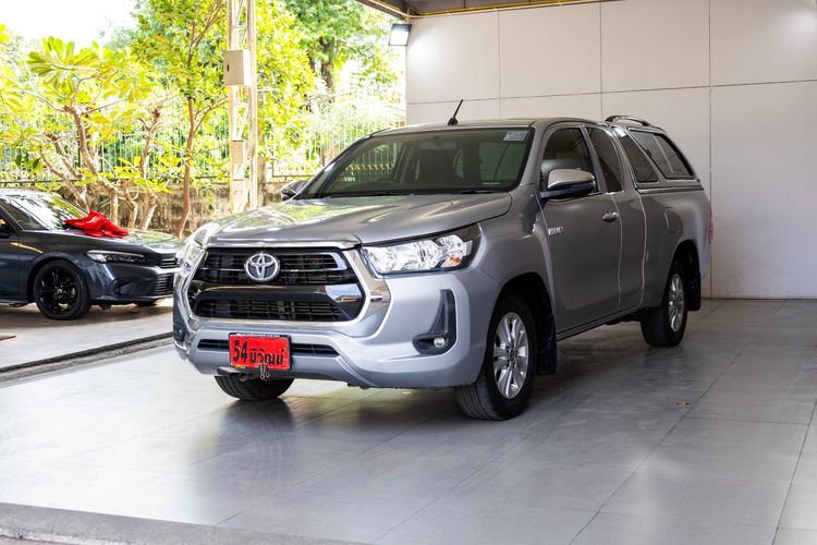 Toyota Hilux Revo 2021 Smart Cab 2.4 Mid Z Edition Pickup ดีเซล ไม่ติดแก๊ส เกียร์อัตโนมัติ เงิน รูปที่ 3