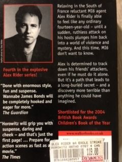 EAGLE STRIKE BOOK BY ANTHONY HOROWITZ รูปที่ 2