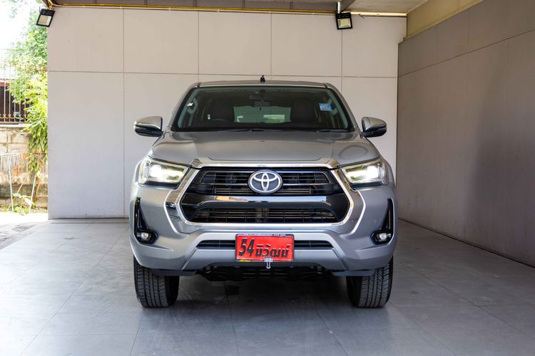 Toyota Hilux Revo 2021 Smart Cab 2.4 Mid Prerunner Pickup ดีเซล ไม่ติดแก๊ส เกียร์อัตโนมัติ เงิน รูปที่ 2