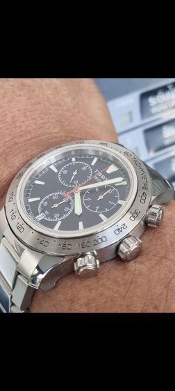 Ts-V8 Swiss Made( Chronograph) Quartz สภาพสวย ของจริงดูดีกว่าในรูปเยอะ รุ่นนี้ของใหม่เกือบ 30,000 บาท ขอส่งต่อ 12,500บาท ครับ รูปที่ 8