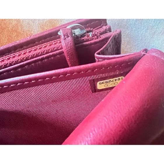 แท้ chanel wallet (rad)cavier กระเป๋าสตางค์ชาแนล รูปที่ 9