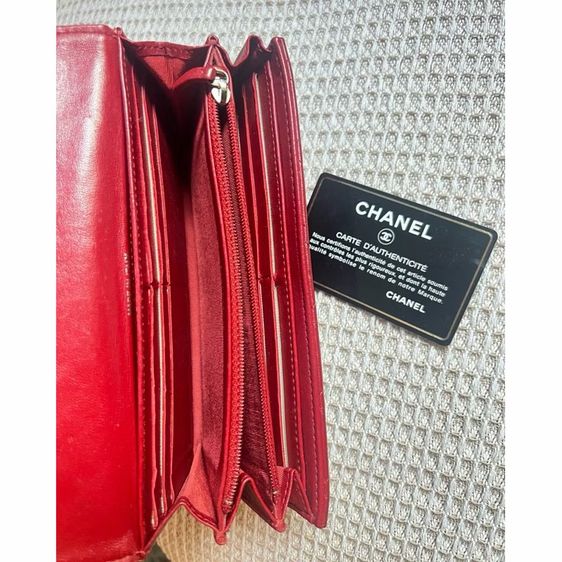 แท้ chanel wallet (rad)cavier กระเป๋าสตางค์ชาแนล รูปที่ 6