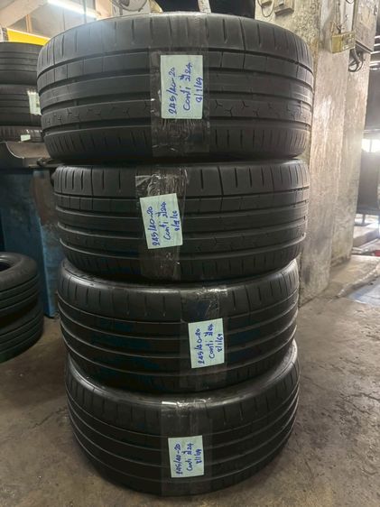 ยางมือสองมี4เส้น Conti 245-40-20ปี24 เส้นละ 1200 บาท