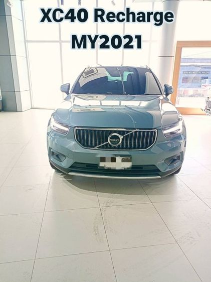 Volvo XC40 2021 Recharge 1.5 T5 Inscription Utility-car ไฮบริด ไม่ติดแก๊ส เกียร์อัตโนมัติ เทา รูปที่ 3
