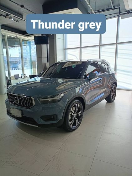 Volvo XC40 2021 Recharge 1.5 T5 Inscription Utility-car ไฮบริด ไม่ติดแก๊ส เกียร์อัตโนมัติ เทา รูปที่ 4
