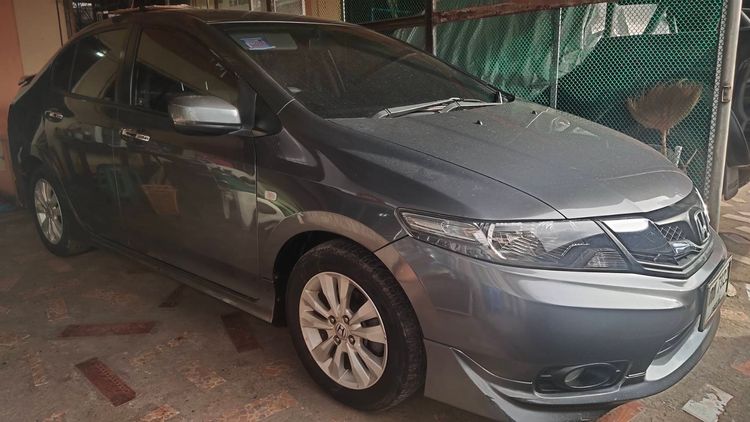Honda City 2012 1.5 S Sedan เบนซิน ไม่ติดแก๊ส เกียร์อัตโนมัติ เทา รูปที่ 2