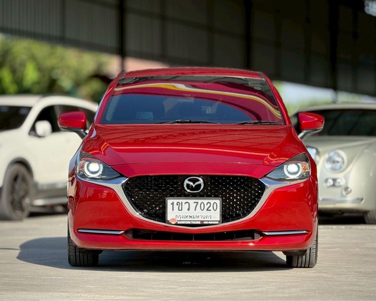 Mazda Mazda 2 2020 1.3 Skyactiv-G S Leather Sports Sedan เบนซิน ไม่ติดแก๊ส เกียร์อัตโนมัติ แดง รูปที่ 2