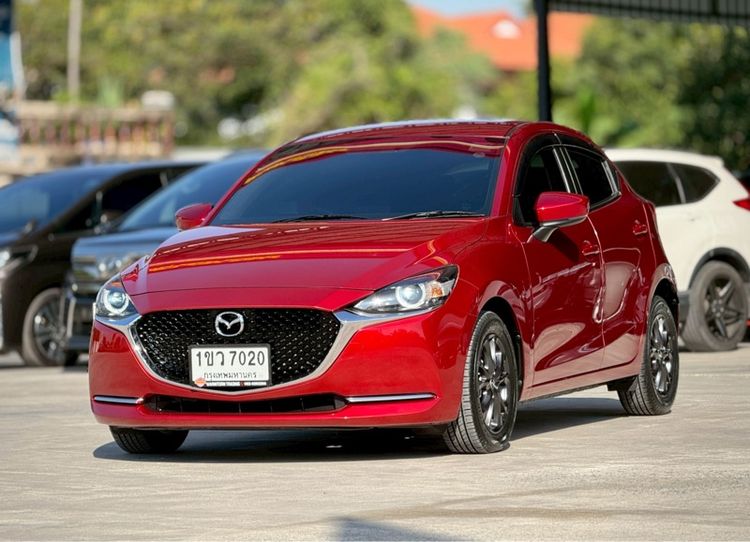 Mazda Mazda 2 2020 1.3 Skyactiv-G S Leather Sports Sedan เบนซิน ไม่ติดแก๊ส เกียร์อัตโนมัติ แดง รูปที่ 3
