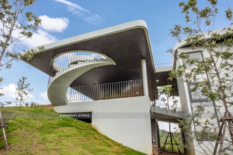 มีบางส่วน ขายบ้านพักตากอากาศเขาใหญ่ โครงการ Khao Yai Hideaway สไตล์โมเดิร์น วิวเขา ห่างจากโรงแรม ศาลาเขาใหญ่ ปากช่อง โคราช รูปที่ 4