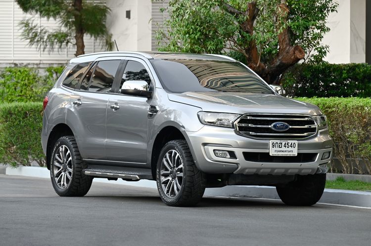 Ford Everest 2020 2.0 Turbo Titanium+ Utility-car ดีเซล ไม่ติดแก๊ส เกียร์อัตโนมัติ เทา รูปที่ 2