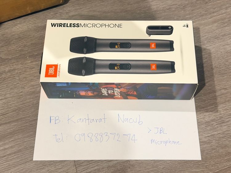 ไมค์ JBL ไร้สาย มือ1