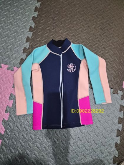 ไม่ระบุ น้ำเงิน S อื่นๆ เสื้อว่ายน้ำเด็กเก็บอุณหภูมิ