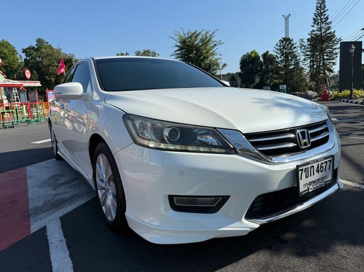 Honda Accord 2013 2.0 EL i-VTEC Sedan เบนซิน เกียร์อัตโนมัติ ขาว รูปที่ 2