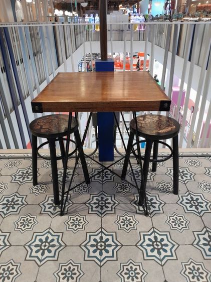 โต๊ะไม้อ้อย เก้าอี้หัวล้าน รูปที่ 7