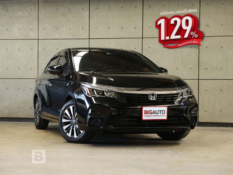 Honda City 2023 1.5 e:HEV RS Sedan ไฮบริด ไม่ติดแก๊ส เกียร์อัตโนมัติ ดำ