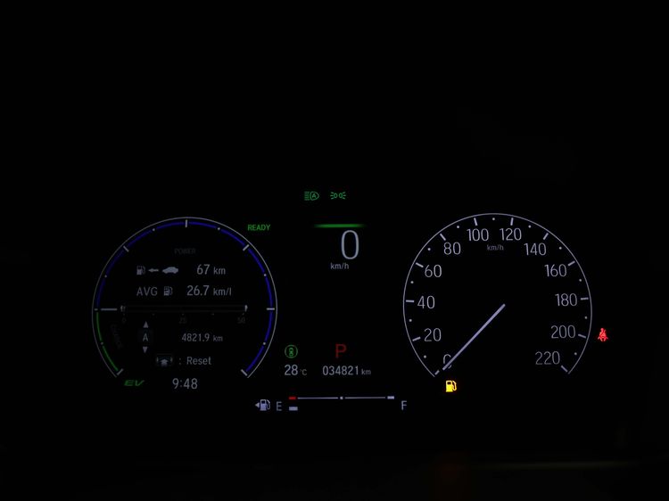 Honda City 2023 1.5 e:HEV RS Sedan ไฮบริด ไม่ติดแก๊ส เกียร์อัตโนมัติ ดำ รูปที่ 3