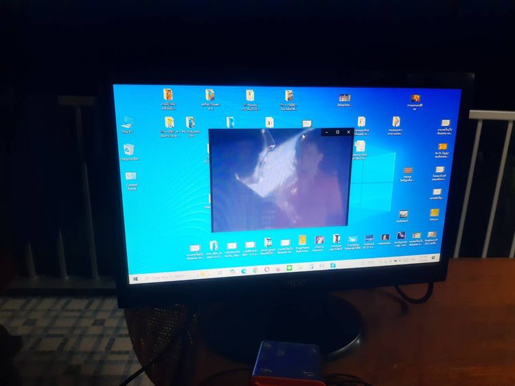 จอคอมพิวเตอร์19นิ้วLEDพร้อมใช้พร้อมสาย2เส้นVGAนัดส่งตรงปกชัวร์