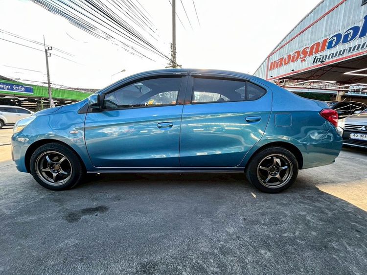 Mitsubishi Attrage 2019 1.2 GLX Sedan เบนซิน ไม่ติดแก๊ส เกียร์อัตโนมัติ ฟ้า รูปที่ 4