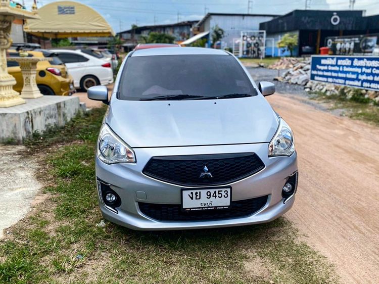 Mitsubishi Attrage 2019 1.2 GLX Sedan เบนซิน ไม่ติดแก๊ส เกียร์อัตโนมัติ เงิน รูปที่ 2