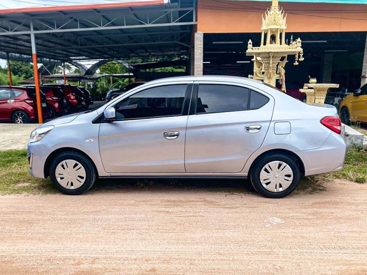 Mitsubishi Attrage 2019 1.2 GLX Sedan เบนซิน ไม่ติดแก๊ส เกียร์อัตโนมัติ เงิน รูปที่ 4