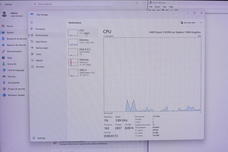 COMSET GAMING RYZEN 5 8500G.RAM32GB.SSD500GB - ID26010029 รูปที่ 11
