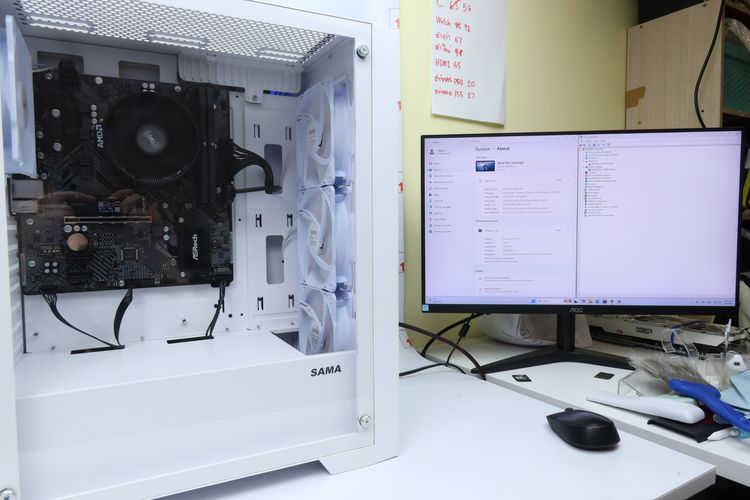 COMSET GAMING RYZEN 5 8500G.RAM32GB.SSD500GB - ID26010029 รูปที่ 8