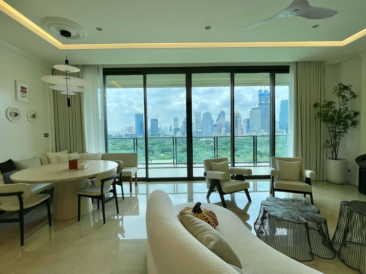 มีบางส่วน ขายคอนโดเดอะ เรสซิเดนซ์ แอท สินธร เคมปินสกี้ ชั้น 15 วิวสวนลุมพินี ตกแต่งครบพร้อมเข้าอยู่ ใกล้BTS ชิดลม  BTS ราชดำริ รูปที่ 3