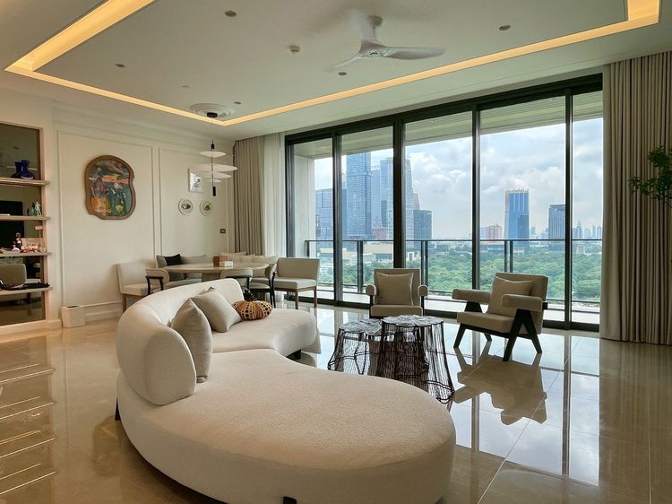 ขายคอนโดเดอะ เรสซิเดนซ์ แอท สินธร เคมปินสกี้ ชั้น 15 วิวสวนลุมพินี ตกแต่งครบพร้อมเข้าอยู่ ใกล้BTS ชิดลม  BTS ราชดำริ