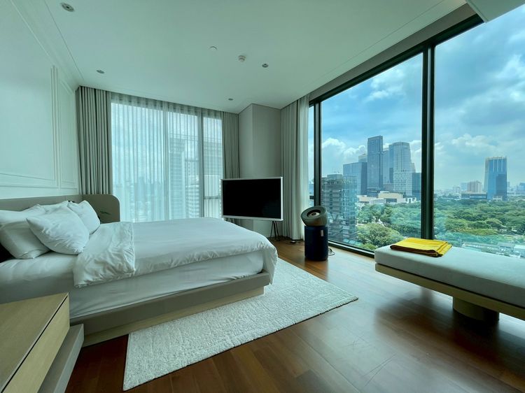 มีบางส่วน ขายคอนโดเดอะ เรสซิเดนซ์ แอท สินธร เคมปินสกี้ ชั้น 15 วิวสวนลุมพินี ตกแต่งครบพร้อมเข้าอยู่ ใกล้BTS ชิดลม  BTS ราชดำริ รูปที่ 4