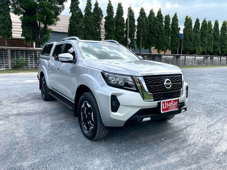 Nissan Navara 2021 2.3 VL 4WD Pickup ดีเซล ไม่ติดแก๊ส เกียร์อัตโนมัติ เทา รูปที่ 3